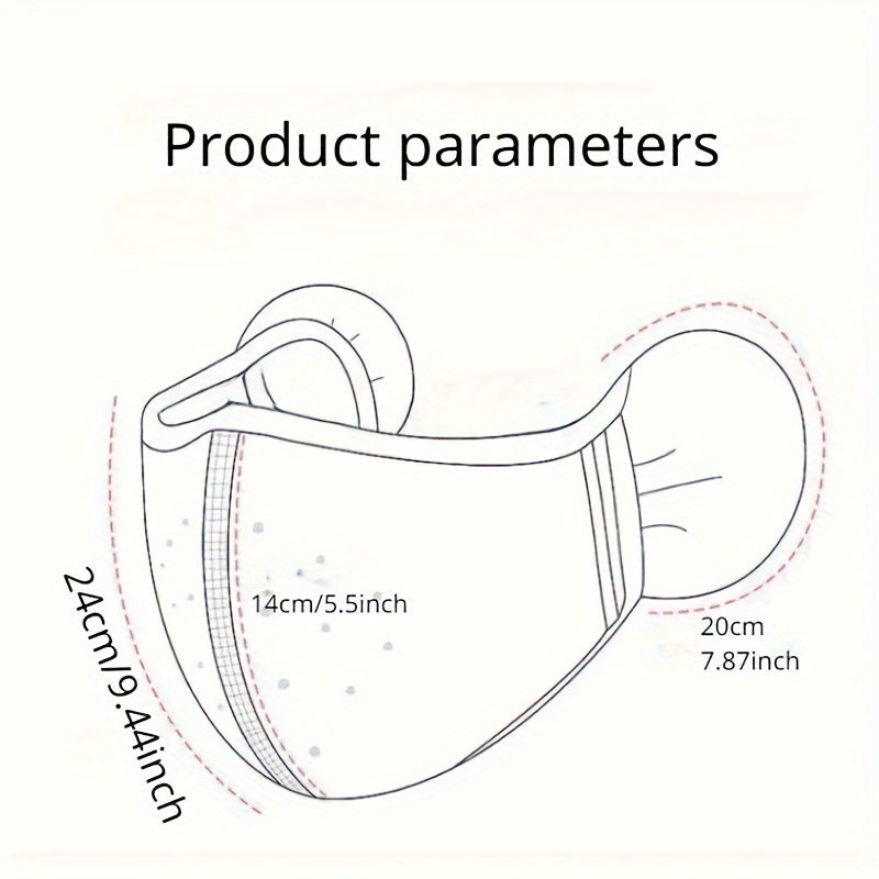 Winter Windproof, Cold Proof, Warm Mask, Anti Freezing, Breathable Men'S And Women'S Earmuffs, Thickened Outdoor Cycling Mask